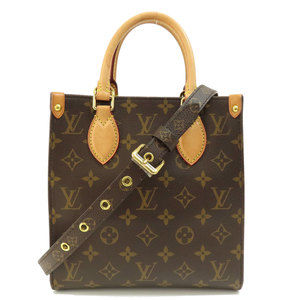 Louis Vuitton Sac Plat BB Monogram Canvas Shoulder Bag